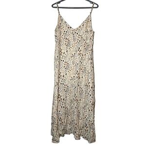 Saltwater Luxe Los Angeles Leopard Print Sleeveless Dress size M